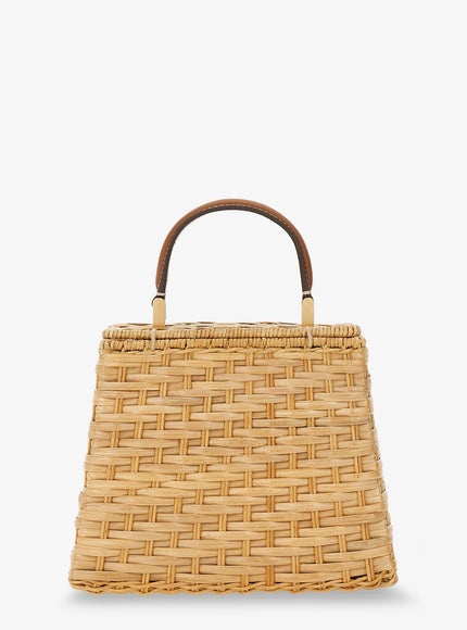 Cult Gaia Sybil Wicker Handbag