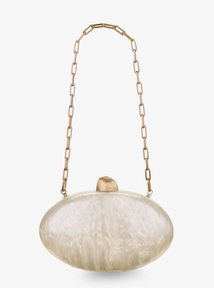 Cult Gaia Eviana Acrylic Clutch Bag