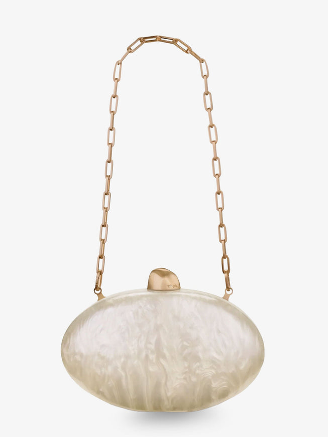 Cult Gaia Eviana Acrylic Clutch Bag