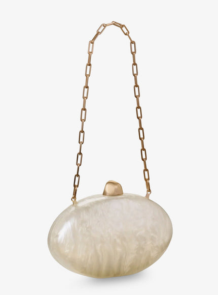Cult Gaia Eviana Acrylic Clutch Bag