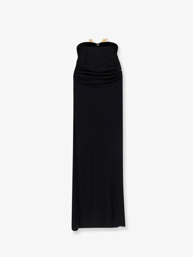 Cult Gaia Emir Viscose Blend Long Dress