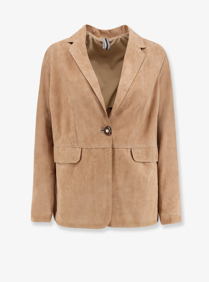 Dfour Suede Jacket Sabbia