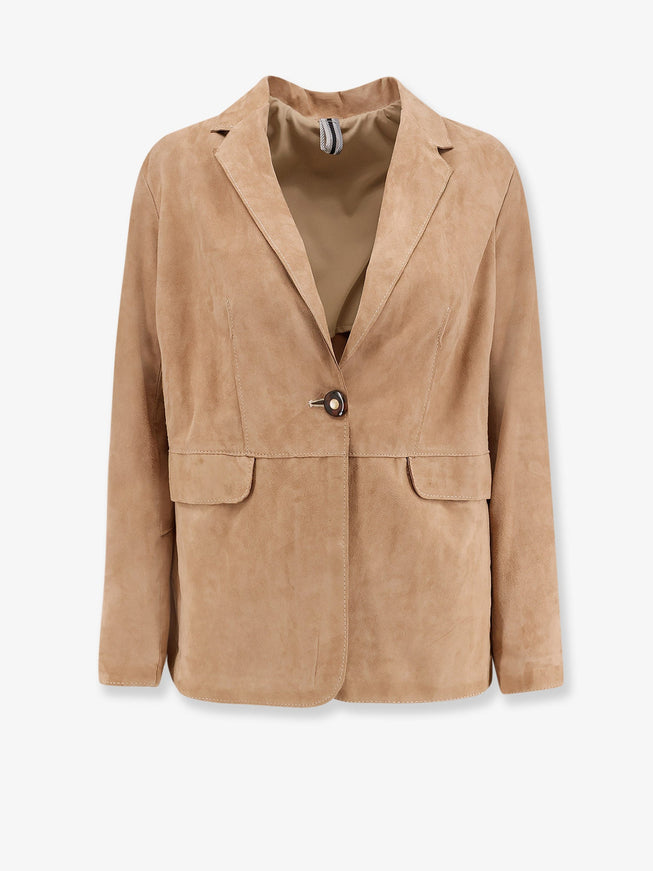 Dfour Suede Jacket Sabbia