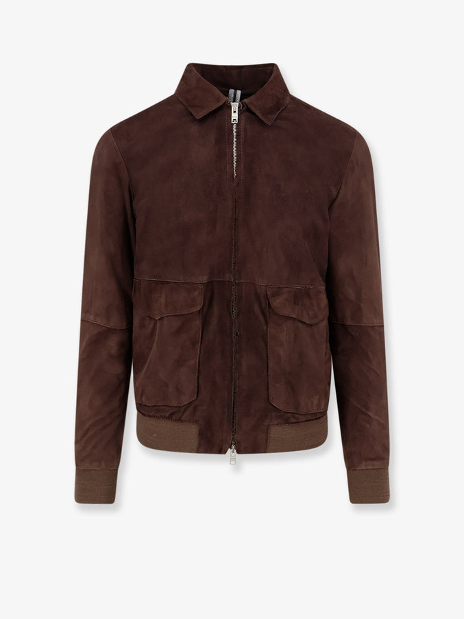 Dfour Suede Jacket Testa Di Moro