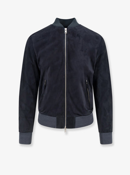 Dfour Suede Jacket Blu
