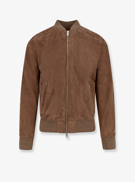 Dfour Suede Jacket Tortora