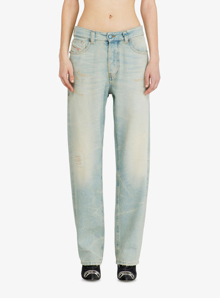 Diesel 1988 D-Ark Jeans In Washed-Out Blue Denim