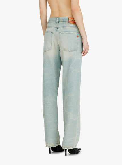 Diesel 1988 D-Ark Jeans In Washed-Out Blue Denim