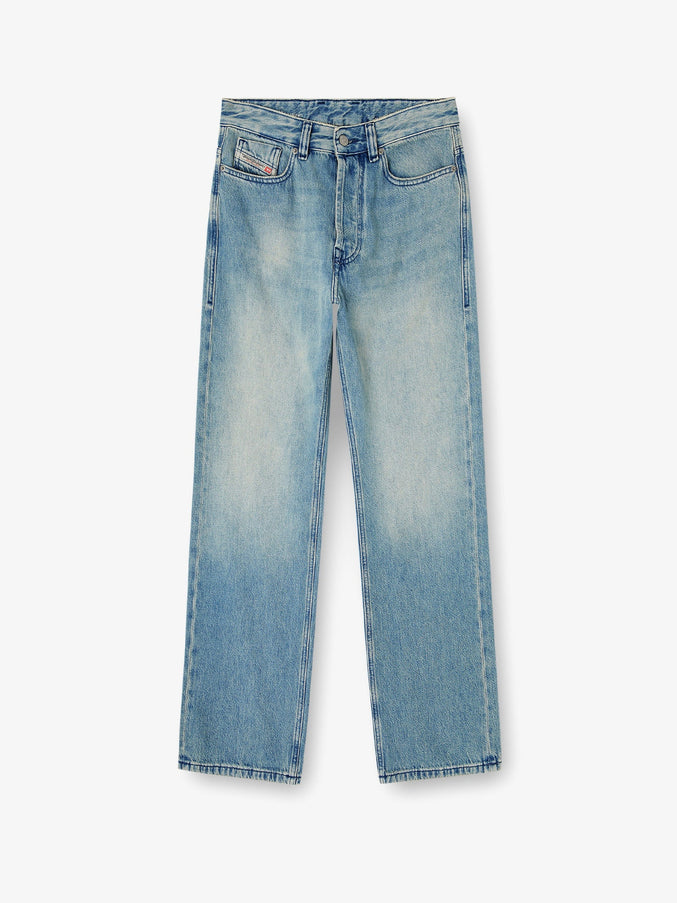 Diesel 1980 D-Eeper Blue Denim Jeans Jeans