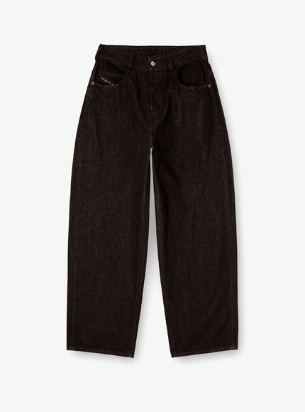 Diesel 1997 D-Enim-M Black Denim Trousers Nero