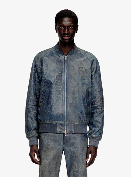 Diesel L-Cobb Leather Jacket
