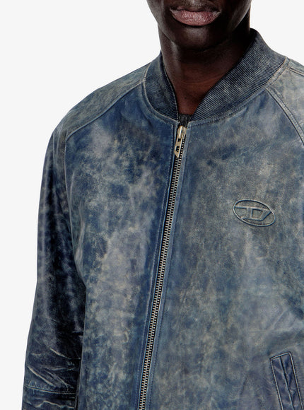 Diesel L-Cobb Leather Jacket