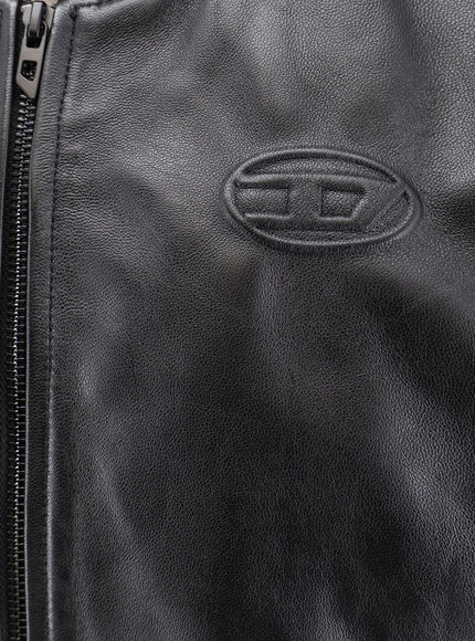 Diesel Ilyan Leather Jacket