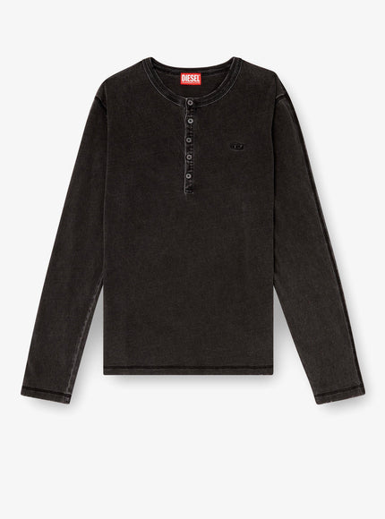 Diesel T-Mind Cotton T-Shirt Grigio