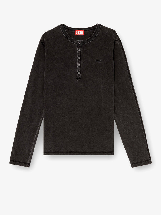 Diesel T-Mind Cotton T-Shirt Grigio