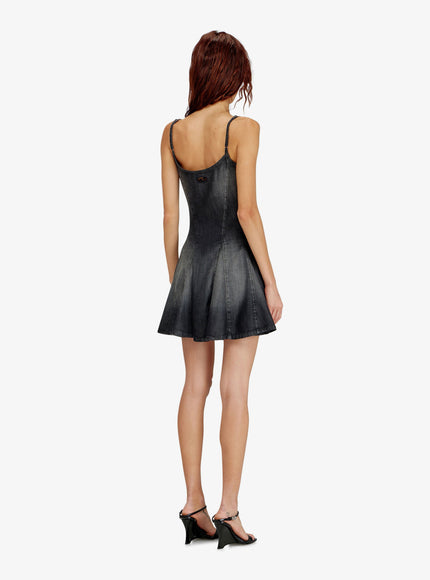 Diesel De-Spoky-S Denim Short Dress