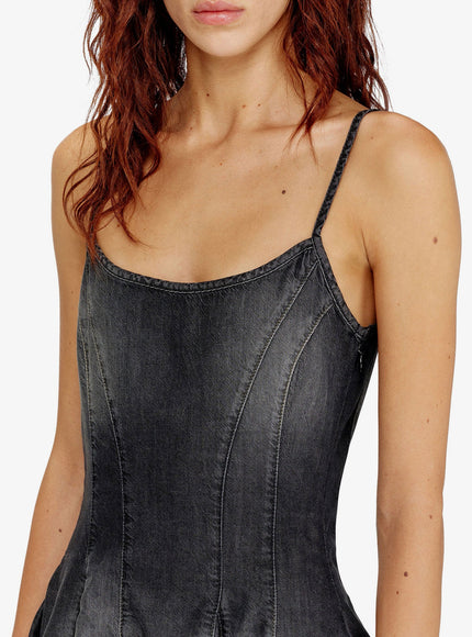 Diesel De-Spoky-S Denim Short Dress