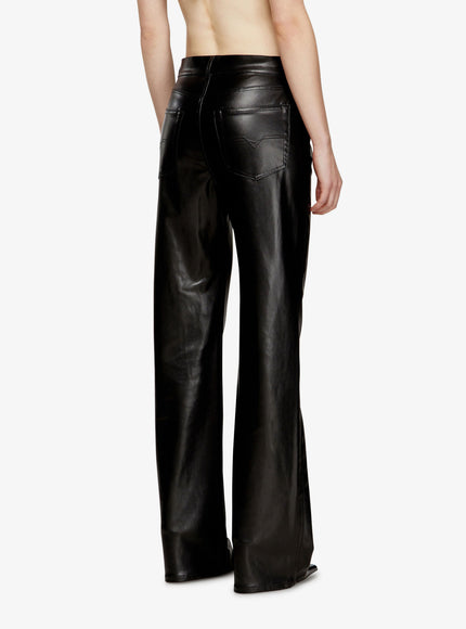 Diesel P-Lain Faux-Leather Trousers