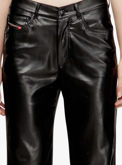 Diesel P-Lain Faux-Leather Trousers
