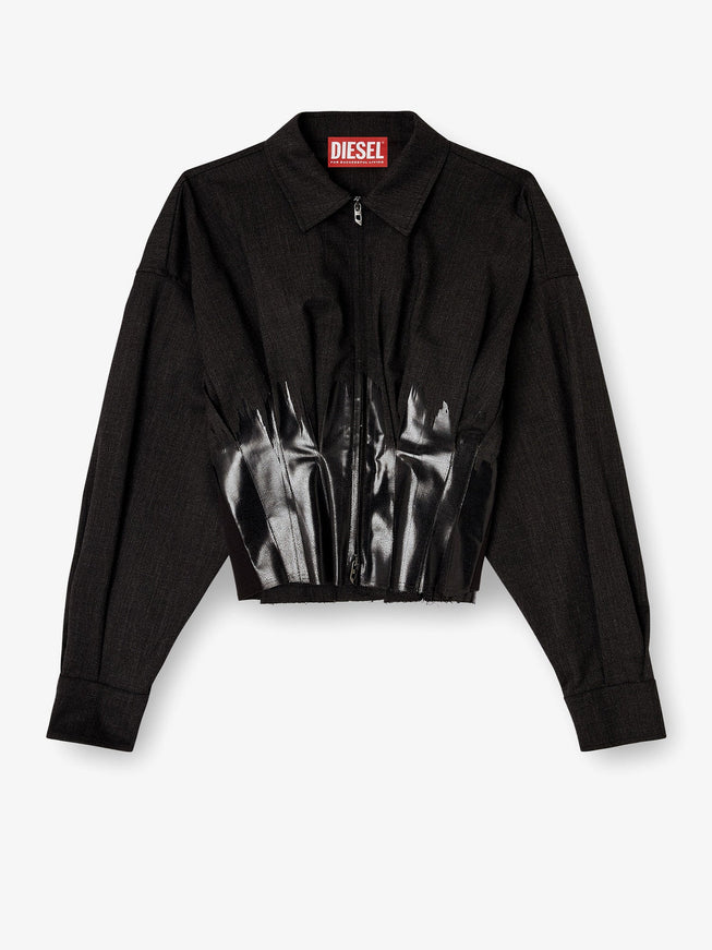 Diesel G-Anbu Virgin Wool Blend Jacket Nero