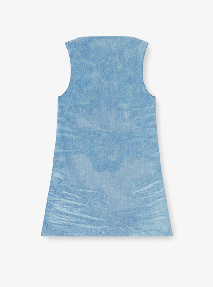 Diesel De-Selune-Fsi Denim Dress Blue Denim