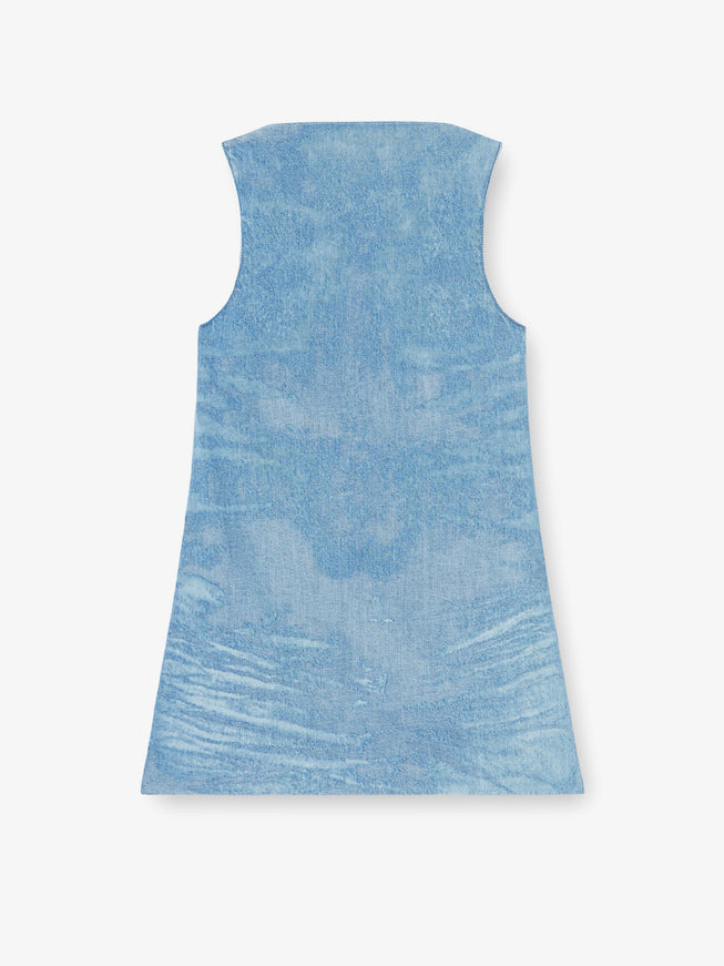Diesel De-Selune-Fsi Denim Dress Blue Denim