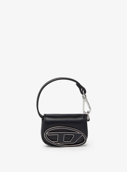 Diesel 1Dr Micro Leather Charm Uni Nero
