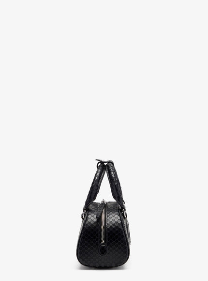 Diesel 1Dr Dome Python Leather Crossbody Bag