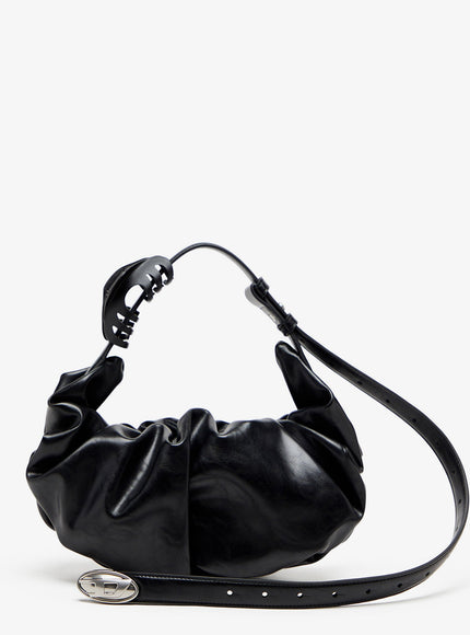 Diesel Grab-D Hobo S Pu Crossbody Bag Uni Nero