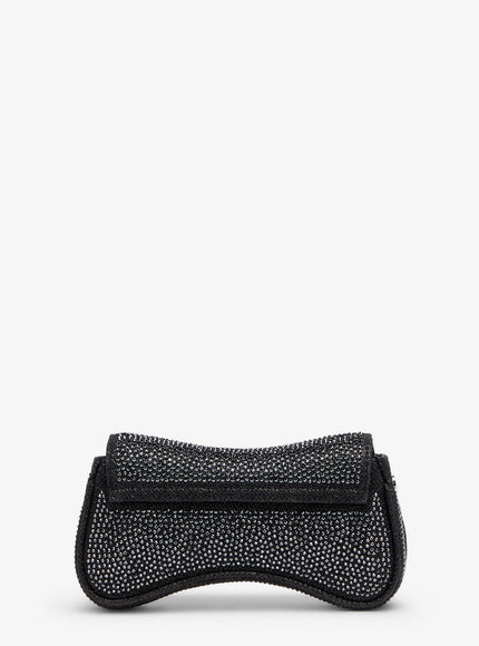 Diesel Play Crossbody Xs Shoulder Bag With All-Over Rhinestones
