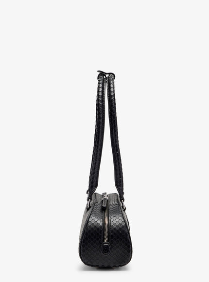 Diesel 1Dr Python-Effect Leather Shoulder Bag