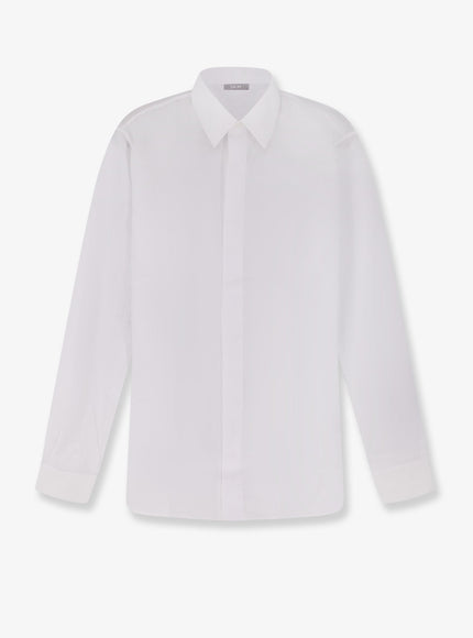 Dior Dior Oblique Cotton Shirt Blanc
