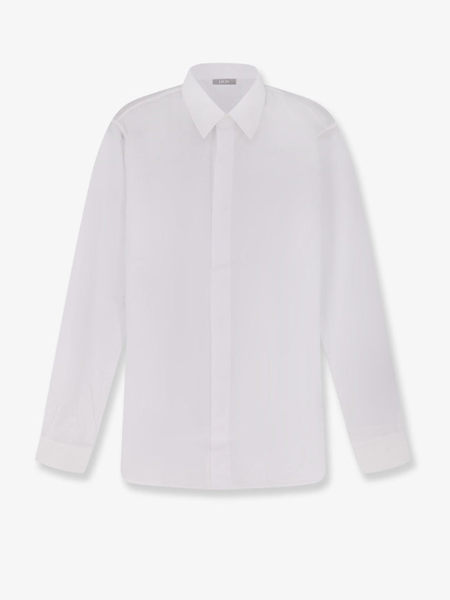 Dior Dior Oblique Cotton Shirt Blanc