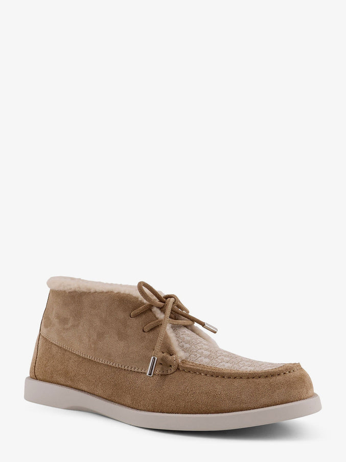 Dior Dior Granville Suede Lace-Up With Dior Oblique Logo