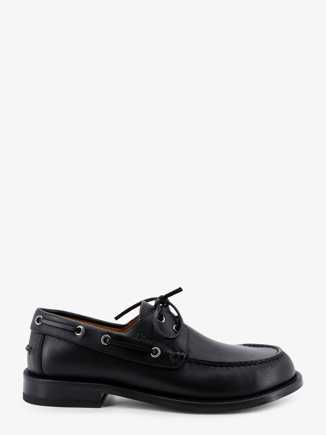 Dior Archie Leather Loafers Black