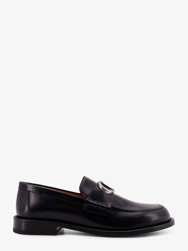 Dior Archie Leather Loafers Black