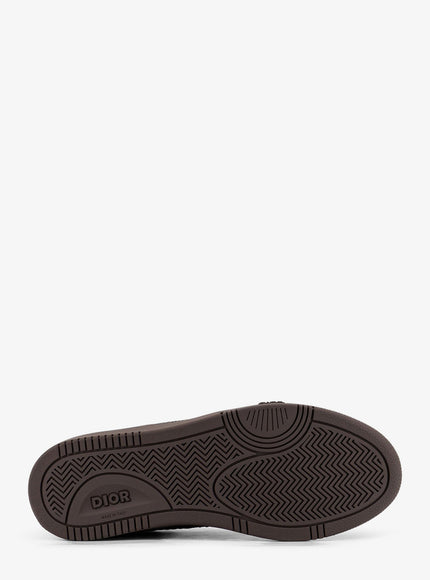 Dior B27 Leather Sneakers With Embossed Cd Logo