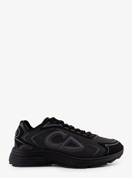 Dior B30 Countdown Tech Nylon And Technical Fabric Sneakers Black Grey