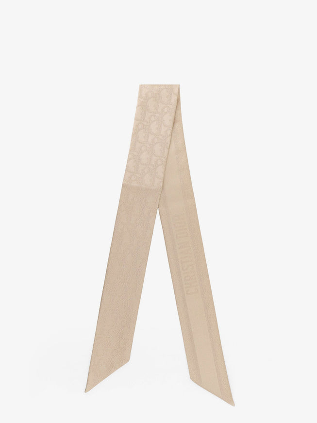 Dior Silk Foulard Uni Dore