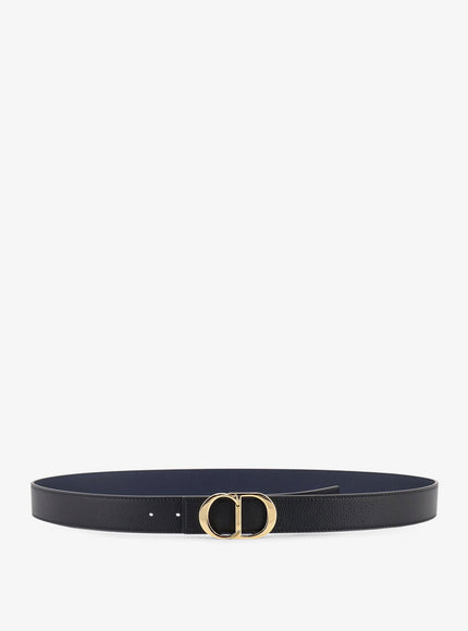 Dior Cd Reversible Belt 100 Noir Bleu