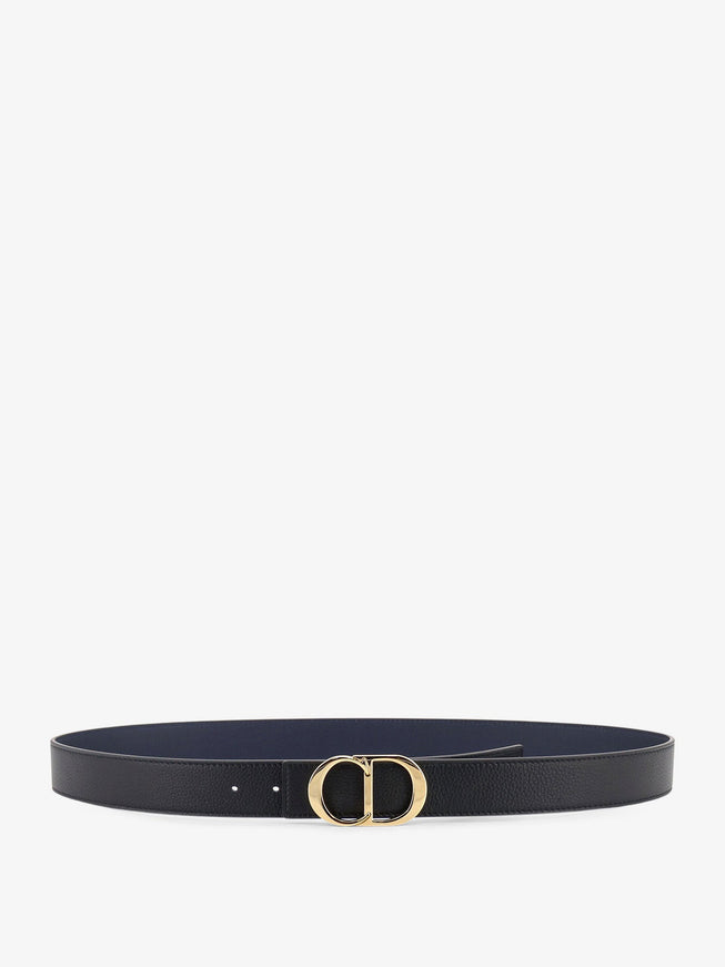 Dior Cd Reversible Belt 100 Noir Bleu