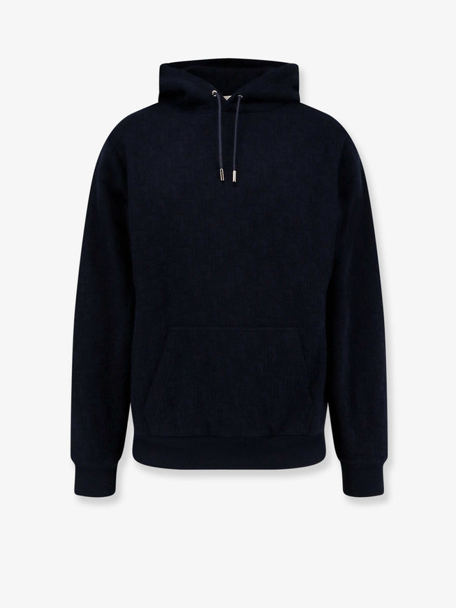 Dior Dior Oblique Hooded Sweatshirt Bleu Marine