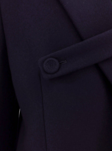 Dior Single-Breasted Virgin Wool Coat