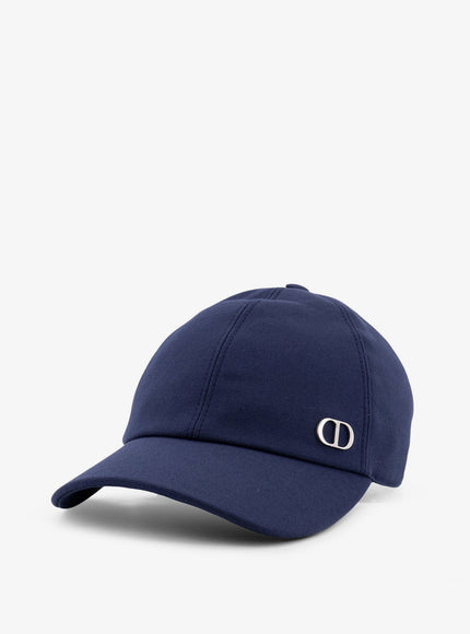 Dior Cotton Hat With Metal Cd Logo