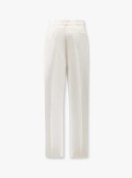 Dior Tuxedo Wool And Silk Trousers