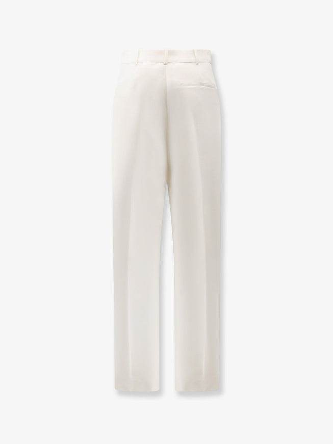 Dior Tuxedo Wool And Silk Trousers