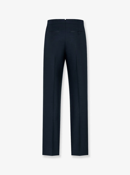 Dior Wool And Mohair Trousers With Satin Details