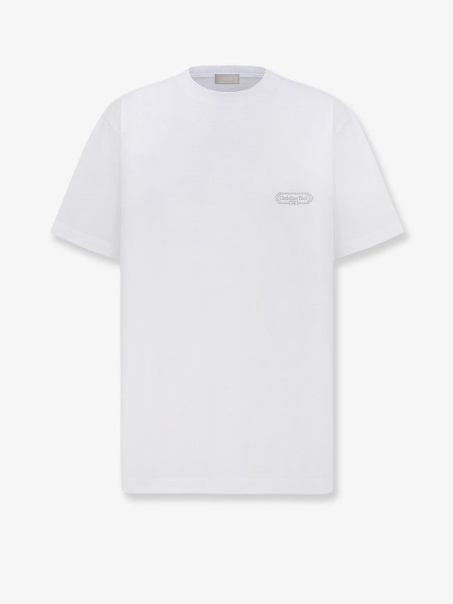 Dior Cd Box Cotton T-Shirt Blanc