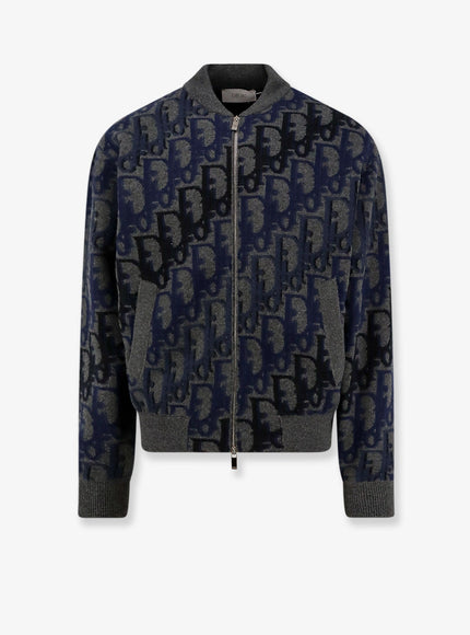 Dior Dior Oblique Wool Jacket Gris