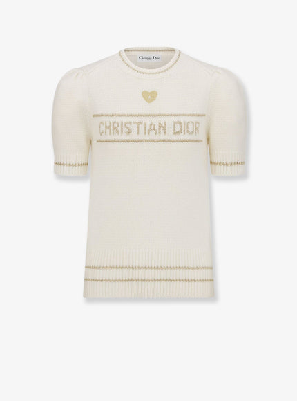 Dior Virgin Wool Blend And Cashmere Sweater Or